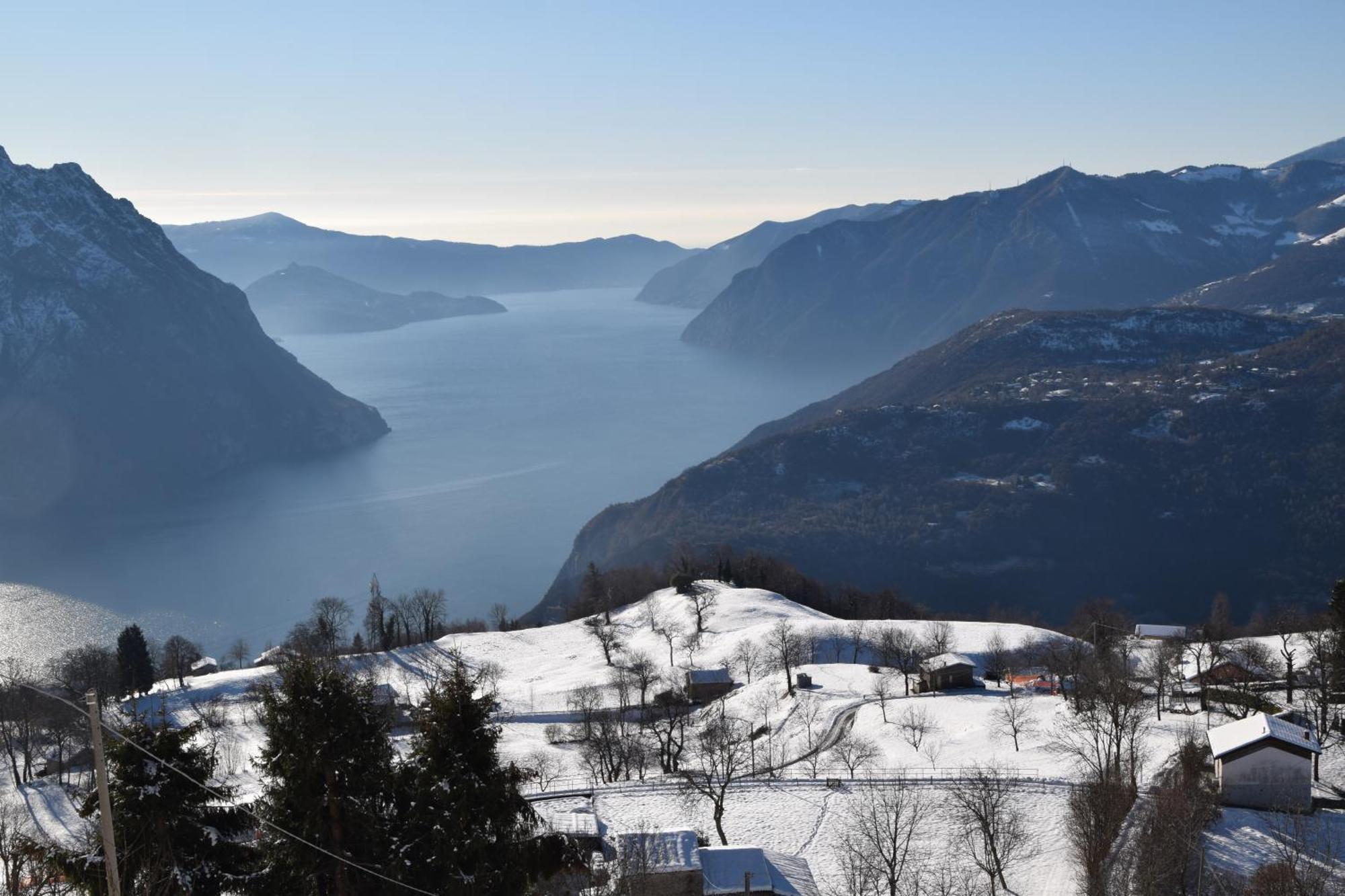 Attic House Mountain Lake Iseo Hospitality Bossico Esterno foto